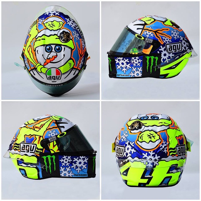 agv pista snowman