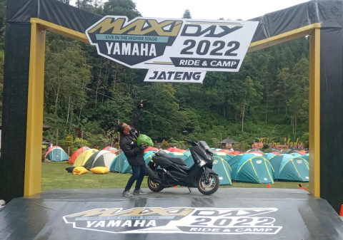 Meriahnya Maxi Yamaha Day Karanganyar Jateng Berwisata Dan Camping