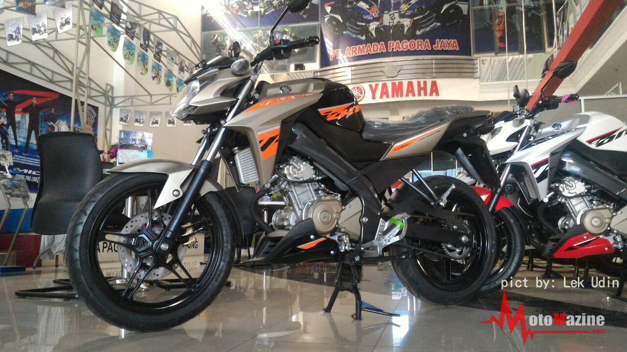 Berikut 4 Warna Baru Yamaha New Vixion Advance.. Warna "Gold Matte" nya