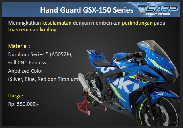 Hand guard GSX-150