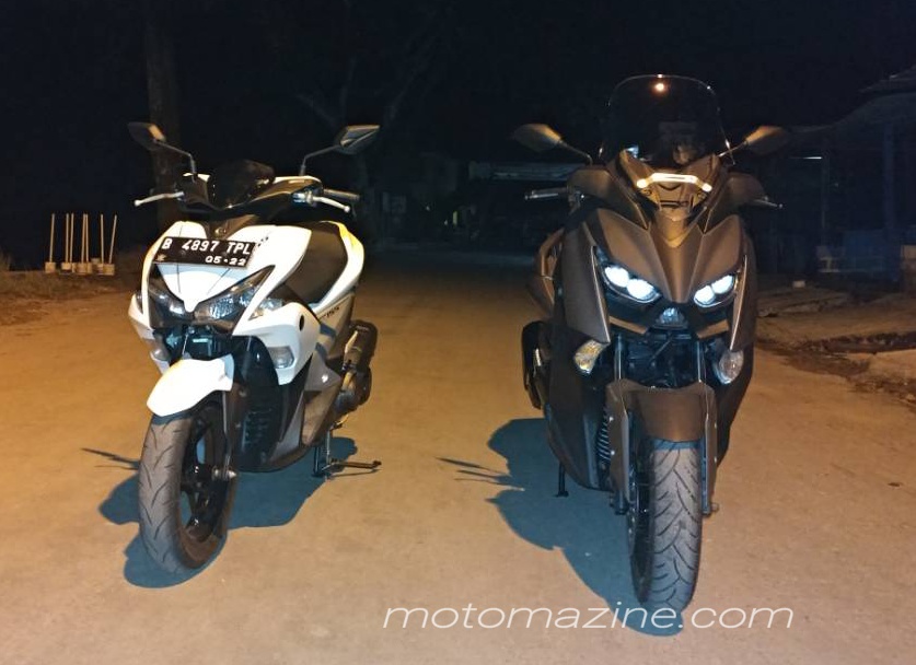 Yamaha AEROX dan XMAX