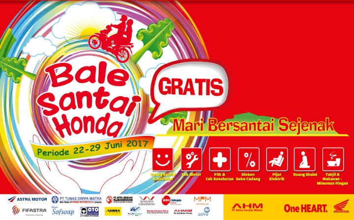 Bale Santai Honda Jatim 2018. Catat Tanggal dan Lokasinya&nbsp;Cak