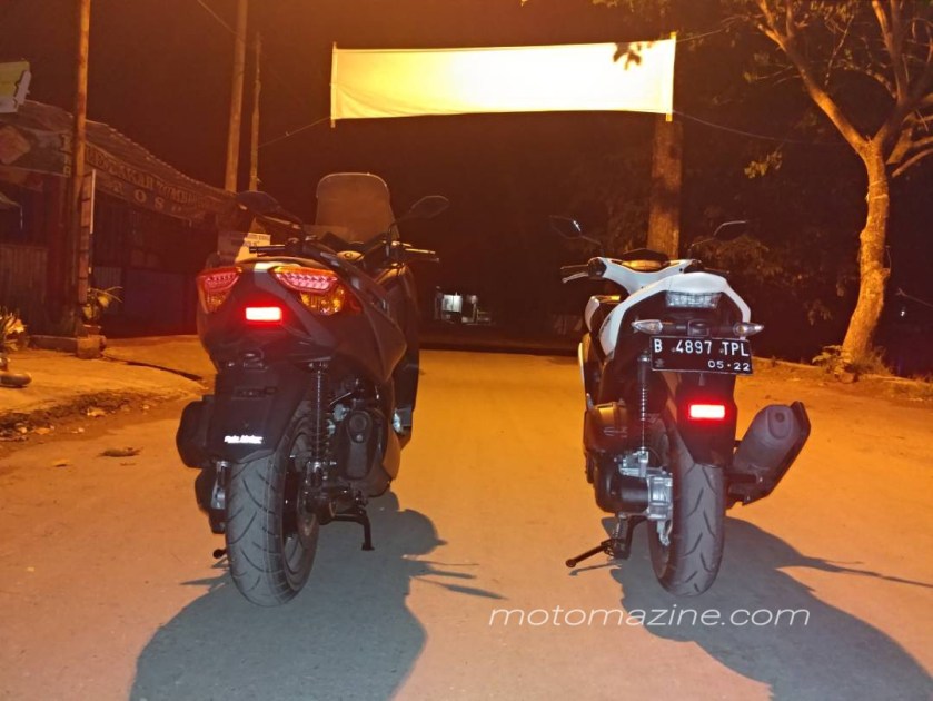 Buritan Yamaha XMAX dan Aerox155