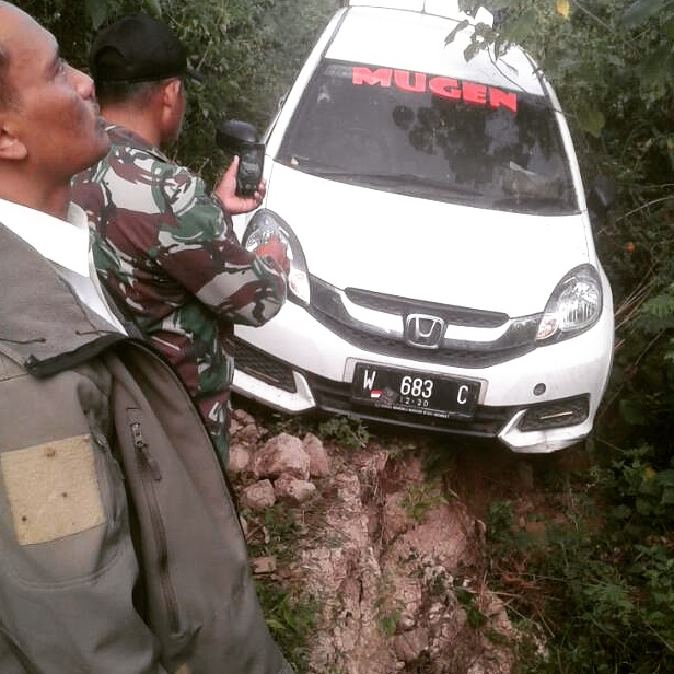 Mobilio masuk hutan