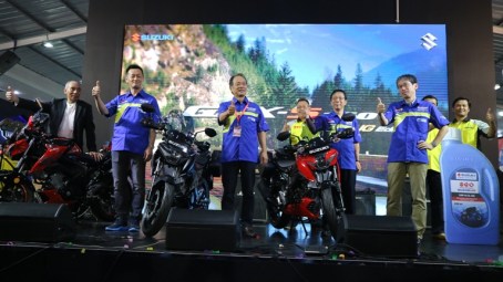 Manajemen Suzuki Saat Launching GSX-S150 Touring Edition 2