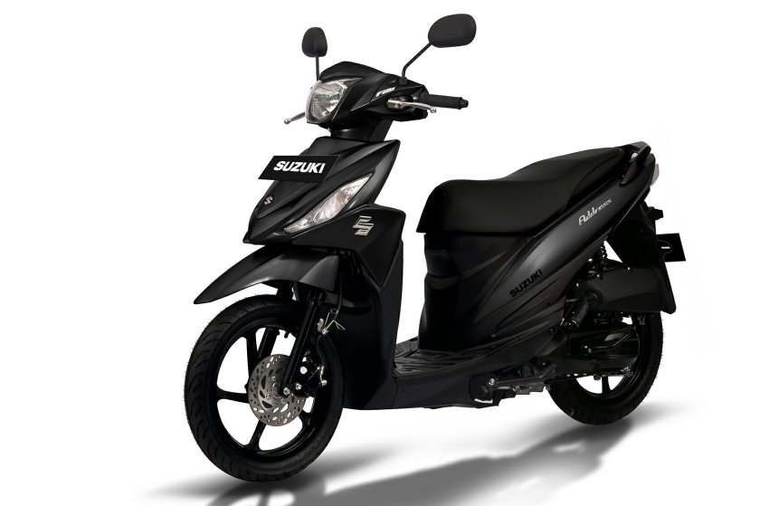 Suzuki Address Matt Black