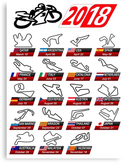 motogp 2018 calendar