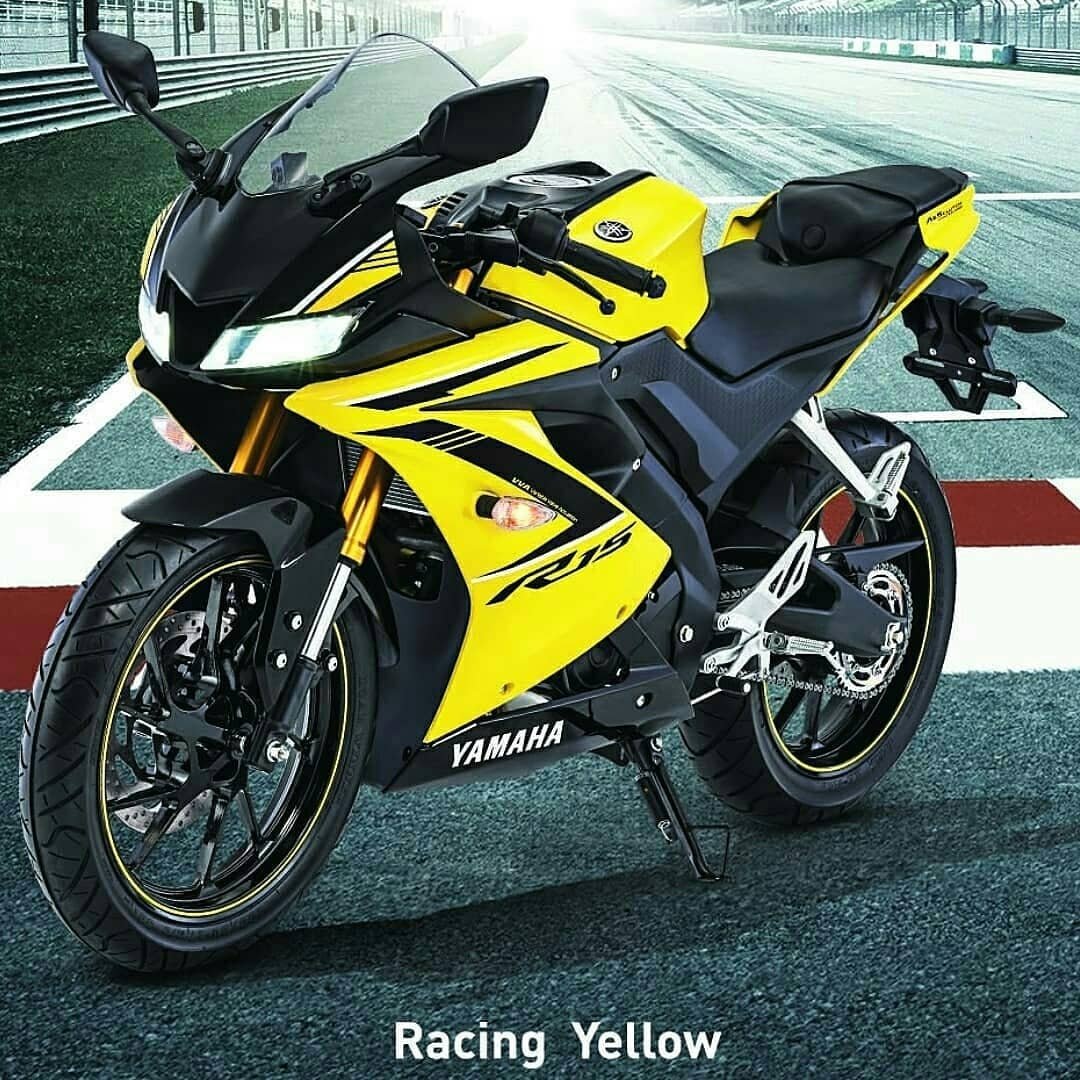 All New Yamaha R15 Terbaru Pakai Suspensi USD Warna Gold Serta