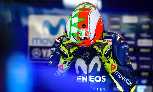 'Viva L' Italia' Desain Helm Terbaru Rossi Spesial Mugello 