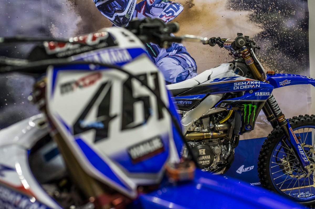 Semakin di Depan ikut Nampang di Ajang Motocross Grandprix (MXGP) Seri Pangkal Pinang. Slogan yang makin&nbsp;Mendunia