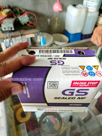 Sabri jajan, Segini Harga Aki Honda CB150R - MOTOMAZINE